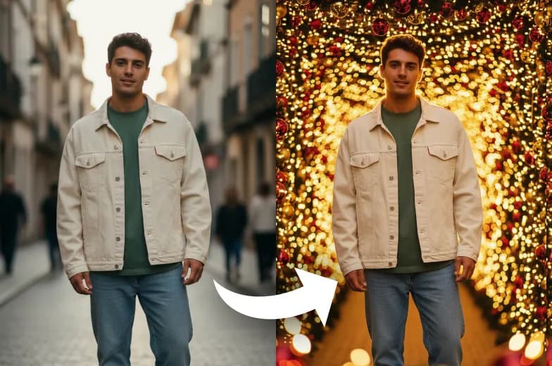 Add Christmas Light Filter