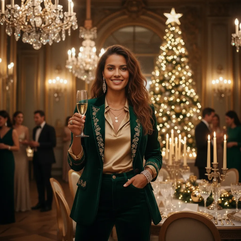 Christmas Party Glam Outfits