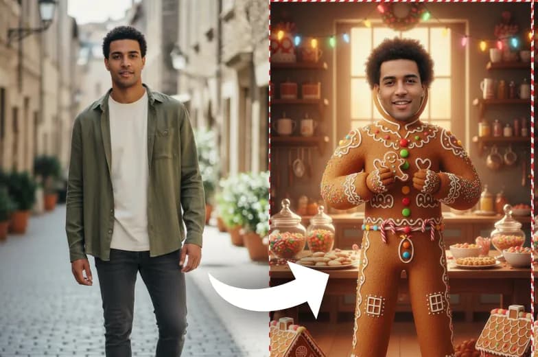 AI Gingerbread Filter