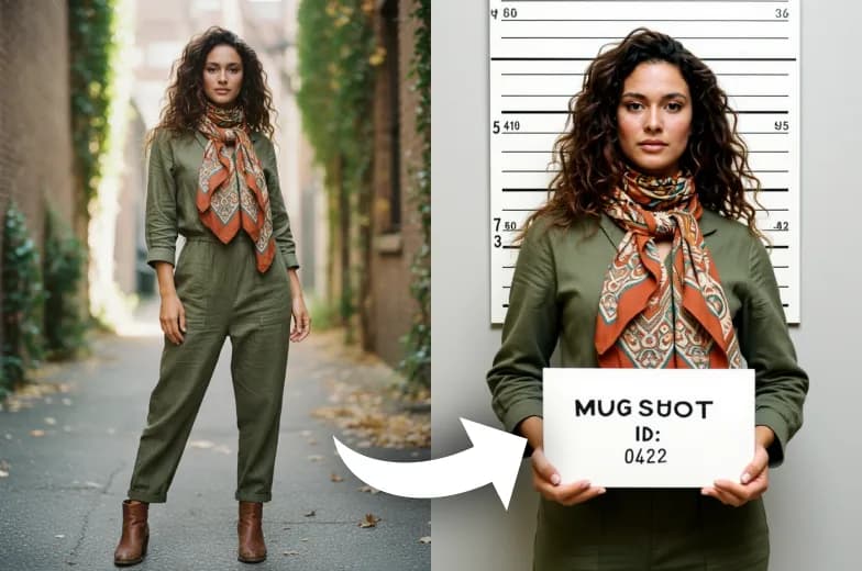 AI Mugshot Generator