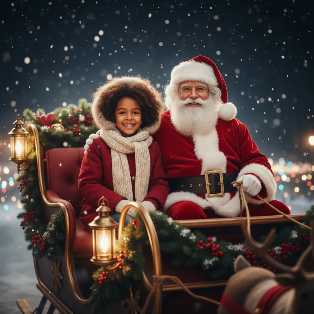 Reindeer Ride With Santa