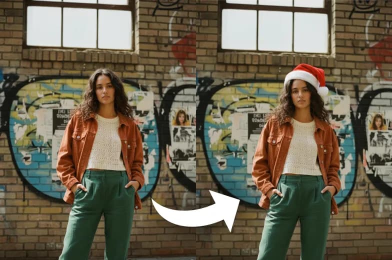 Add Santa Hat To Photo